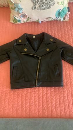 Baby faux leather 12 to 14 months