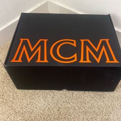 MCM shoes, color, white, and brown size 45 EU