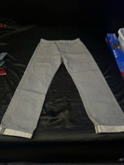 Grey 501s