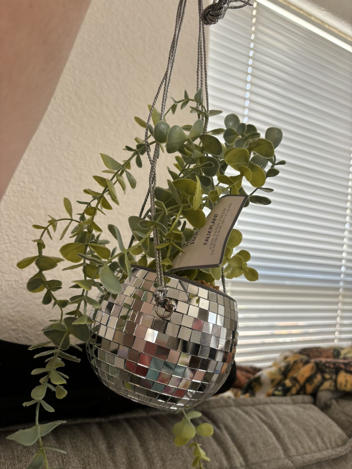 Disco Ball Fake Plant 