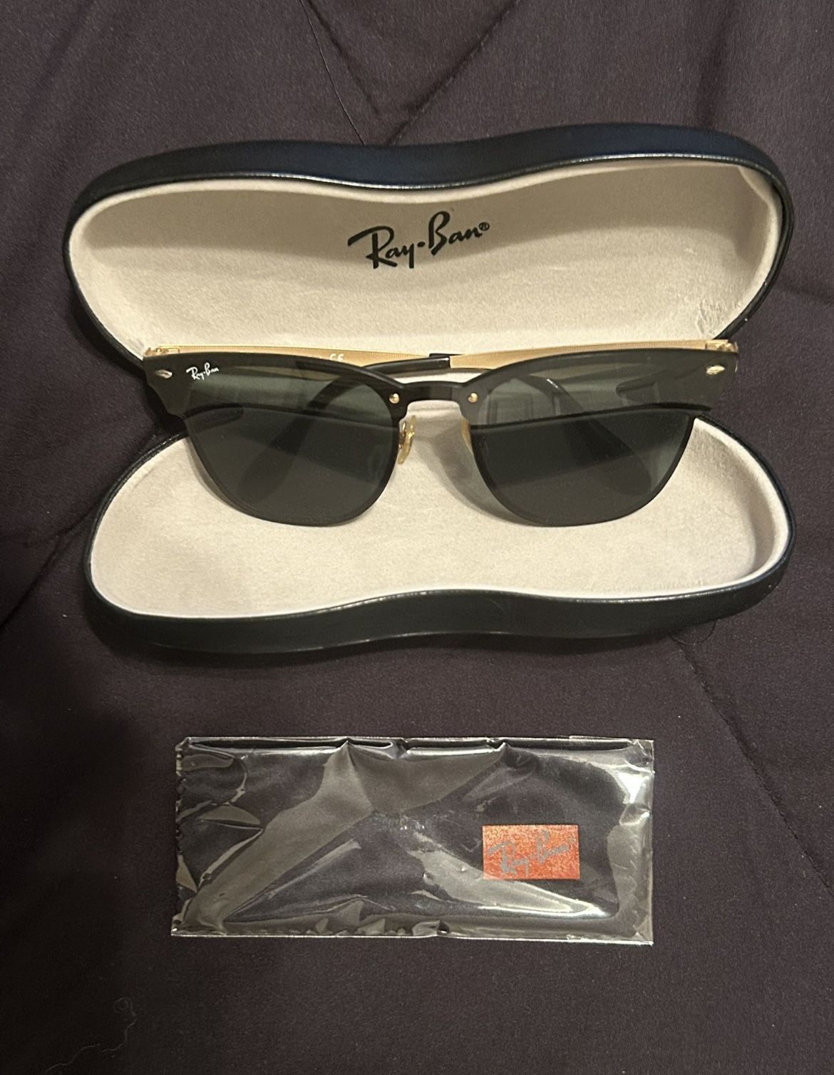 Gold Unisex RayBan Sunglasses