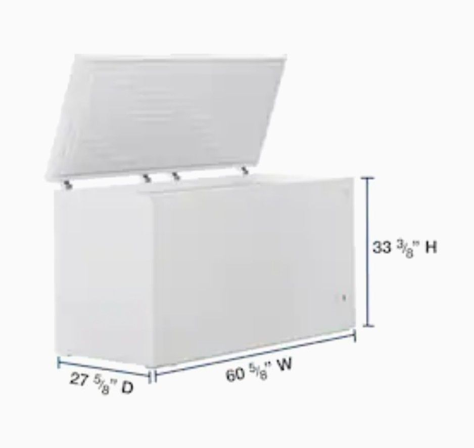 New In BOX! Kenmore 14.8-cu ft Manual Defrost Chest Freezer (White)
Model #KLFC015MWD