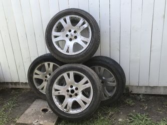 4 llantas & rines usados 225/50 R19