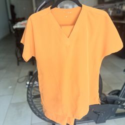 Burnt Orange - Mandala Scrubs - S