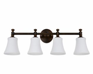 4-Light Vanity Bar Light Fixture Oil Rubbed Bronze