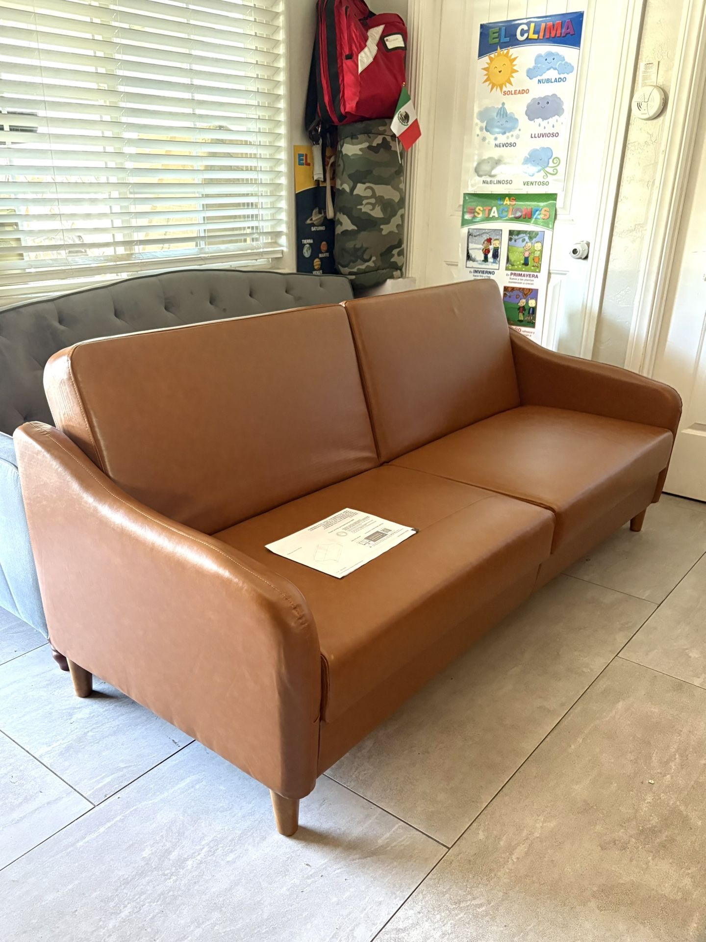 NEW Leather Sofa