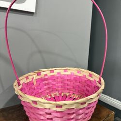 50 Cents!! Pink Basket