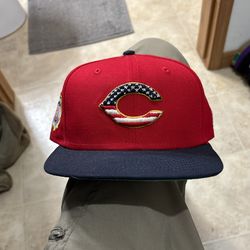 Reds 4th Of July Hat