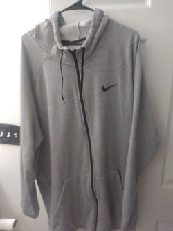 Gray Nike hoodie 3xl