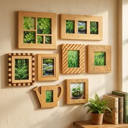 Picture Photo Frames Solid Wood Vintage $4-$30 Each Want all 15? Name your price ☺️