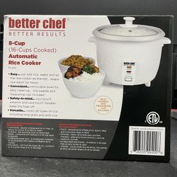 Olla de Arroz Automática  8 Tazas (16 Tazas Cocidas)