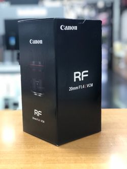 RF 20mm f/1.4 L VCM Lens Canon #NewRelease