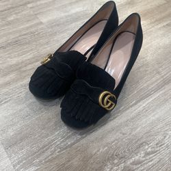Gucci Block Heel Sz 38