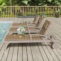 Chaise  Lounge Cushion set of 3