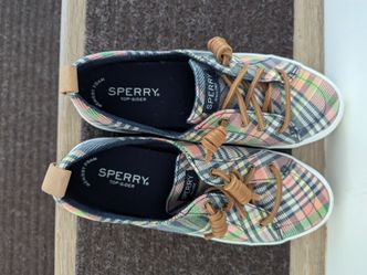 Sperry Top-Sider Plaid Canvas Sneakers