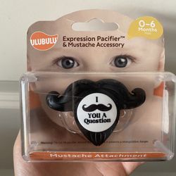 Expression Pacifier (mustache)