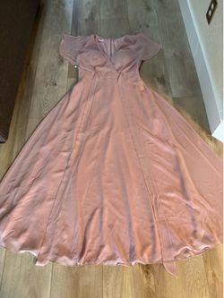 Pinkish color dress