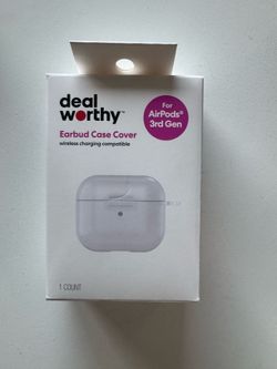 Earbud case cover (WHITE)