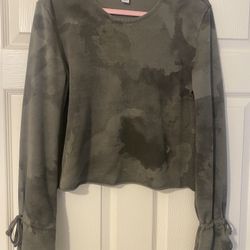 Women’s Army Print Sweatshirt