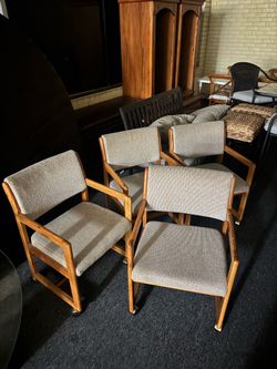 4 accent chairs with coaster