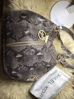 Brand new Michael Korse purse! Snakeskin