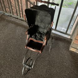 Antique 3 Wheeled Stroller 