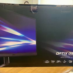 MSI Optix 31.5” Curved Gaming Monitor 165Hz