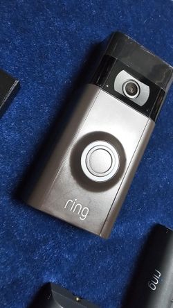 RING WIRELESS OR WIRED DOORBELL CAMERA 