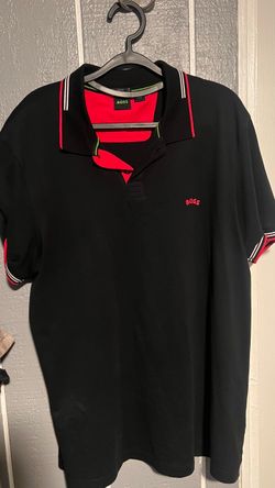 Hugo Boss Men's Black Polo Shirt