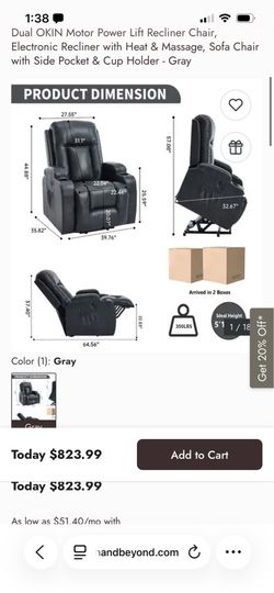 Okin motorized recliner