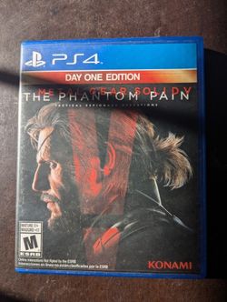 Metal Gear Solid 5 The Phantom Pain PS4 Game