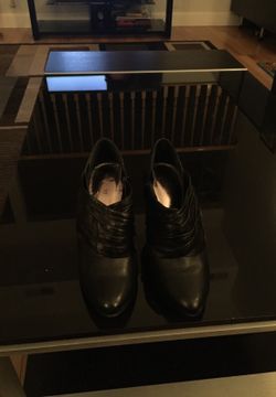 leather boots size 7 1/2