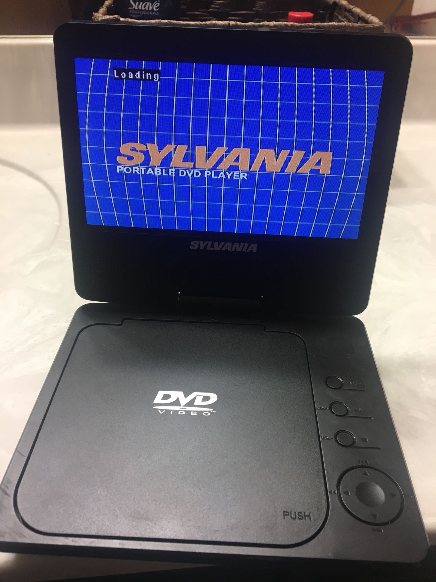 Sylvania portable DVD player