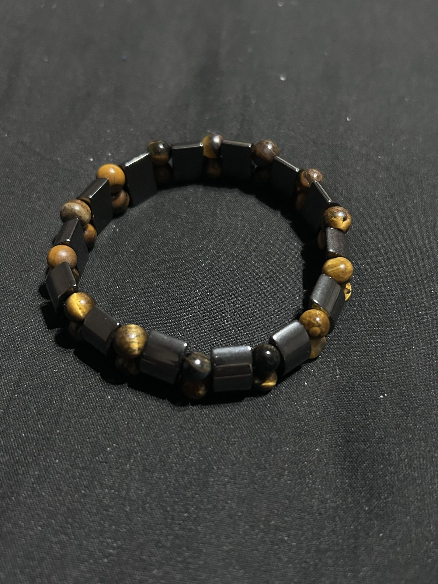 Hematite / Tiger Eye Bracelet
