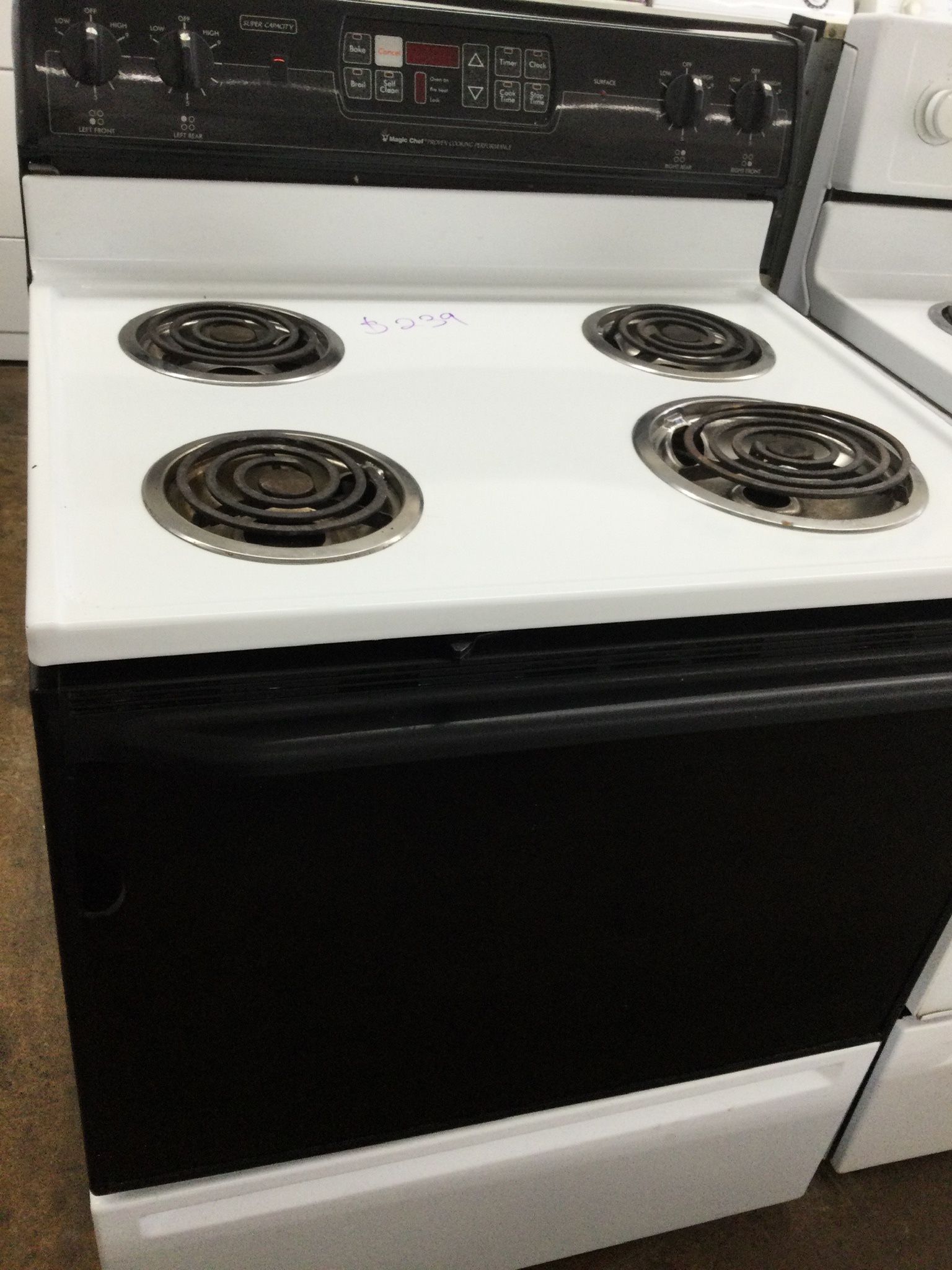 Electric Stoves - Refurbished , Cleaned, Guaranteed 30 Days! Same Day Delivery Available