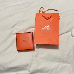 Hermes Paris Black Bracelet 