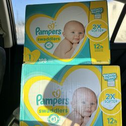 Size 1 Pampers 