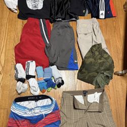 Boys 10/12, 14, 14/16 Shorts, Shirts, Columbia Coat, Suit, Dress Pants 