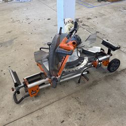Ridgid Saw 12 in with the stand