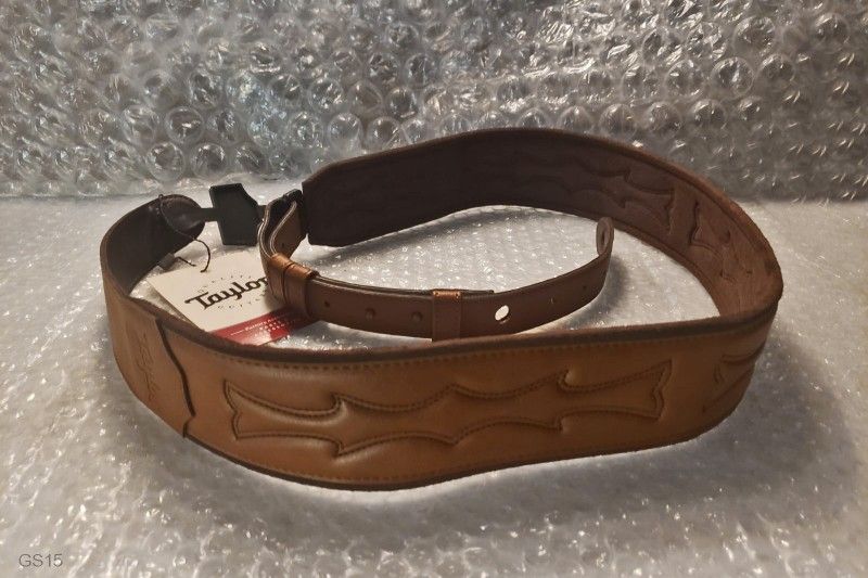 Taylor Vegan Tan Leather Guitar Strap (GS15)