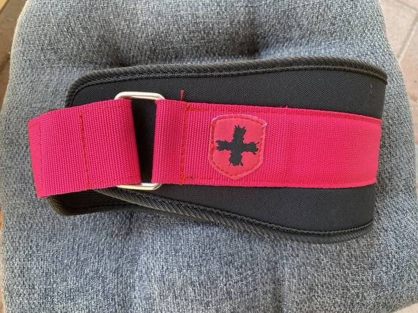 Harbinger Women's Size XS Foam Core Weight Lifting Belt - Pink