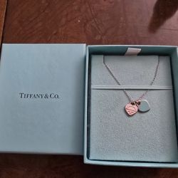 Tiffany & Co Return To Tiffany Mini Double Heart Tag Pendant