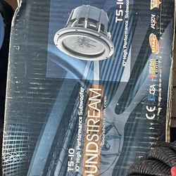 4x Brand New Sound Stream 10”  Sub Never Used 