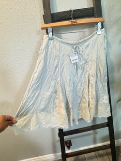 Free people intimately washed out ivory lace short Small