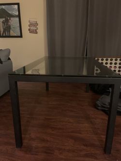 Glass table