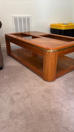 Coffee table and end table