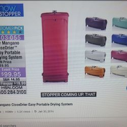 Personal Travel Dryer