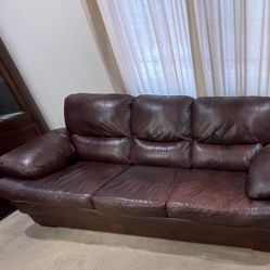 Leather Couch