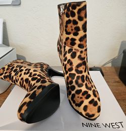 Leopard Booties