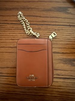 Coach Zip card case